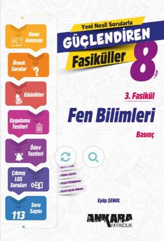 Fen Bilimleri Güçlendiren 3. Fasikül - 1