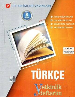 8. Sınıf Yeni Nesil Türkçe Yetkinlik Defterim - 1