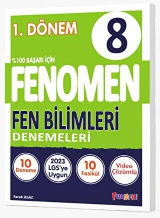 Fenomen 8. Sınıf Fen Bilimleri Denemeler 1. Dönem - 1