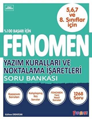 Fenomen Yazım Kuralları Ve Noktalama İşaretleri Soru Bankası 5-6-7-8. Sınıflar İçin - 1