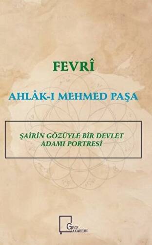 Fevri Ahlak-ı Mehmed Paşa - 1