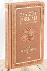 Feyzü`l Furkan Tefsirli Kur`an-ı Kerim Meali Büyük Boy - Tefsirli Meal - Ciltli TABA - 1