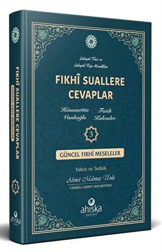 Fıkhi Suallere Cevaplar 3 - 1