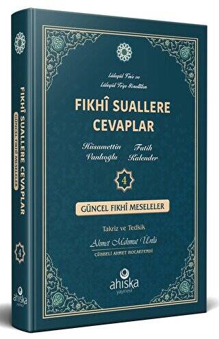 Fıkhi Suallere Cevaplar 4 - 1