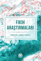 Fıkıh Araştırmaları - 1