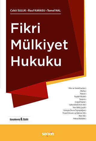 Fikri Mülkiyet Hukuku - 1