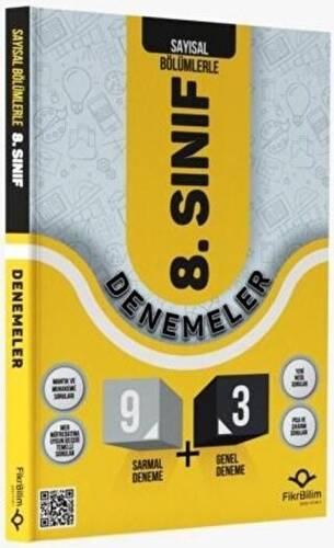 8. Sınıf Sayısal 12 Deneme - 1