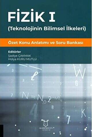 Fizik 1 - Teknolojinin Bilimsel İlkeleri - 1