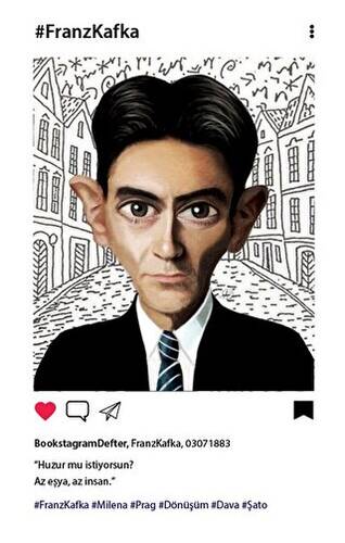 Franz Kafka Bookstagram Defter - 1