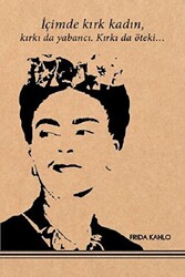 Frida Kahlo 2 Kraft Defter - 1