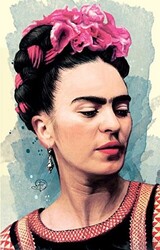 Frida Kahlo 2 Yumuşak Kapaklı Defter - 1