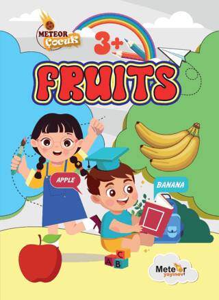 Fruits Türkçe-İngilizce Boyama Kitabı - 1