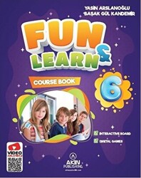 Fun and Learn 6 Course Book, Test Book - 1