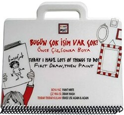 Funny Mat Mini Set-Bugün Çok İşim Var Çok! - 1