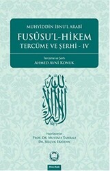 Fususu’l-Hikem Tercüme ve Şerhi 4 - 1