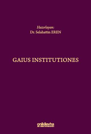 Gaius Institutiones - 1