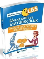 Gezegen LGS Yerim Seni İnkılap Tarihi ve Atatürkçülük Sınavdan Önce Çözülmesi Gereken Sorular - 1