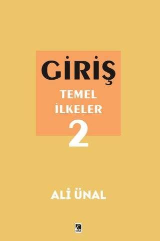 Giriş Temel İlkeler 2 - 1