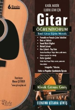 Gitar Öğreniyorum - Temel Gitar Eğitim Metodu - 1