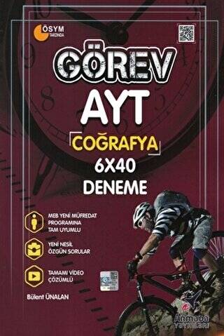 Görev AYT Coğrafya 6x40 Deneme - 1