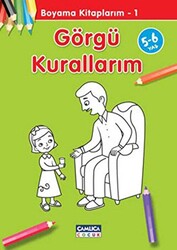 Görgü Kurallarım - Boyama Kitaplarım 1 - 1