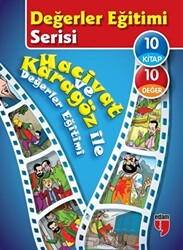 Hacivat ve Karagözle ile Değerler Eğitimi 10 Kitap Takım - 1