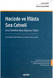 Hacizde ve İflasta Sıra Cetveli - 1