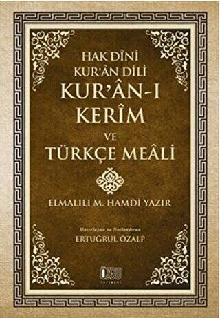 Hak Dini Kur`an Dili - Kur`an-ı Kerim ve Türkçe Meali - 1