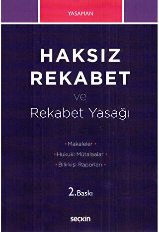 Haksız Rekabet ve Rekabet Yasağı - 1