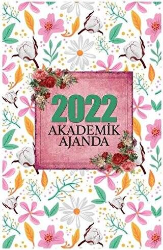 Halk 2022 Akademik Ajanda Yaz Bahçesi - 1