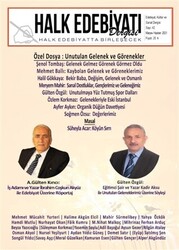 Halk Edebiyatı Dergisi Sayı: 42 Mayıs-Haziran 2021 - 1