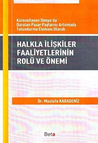 Halkla İlişkiler Faaliyetlerinin Rolü ve Önemi - 1