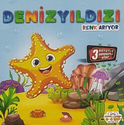 Hareketli Kitaplar Serisi - Denizyıldızı Renk Arıyor - 1