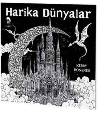 Harika Dünyalar - Yetişkinler İçin Boyama Kitabı - 1