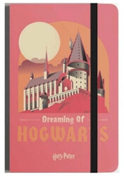 Harry Potter Sert Kapak Mini Defter Hogwarts - 1