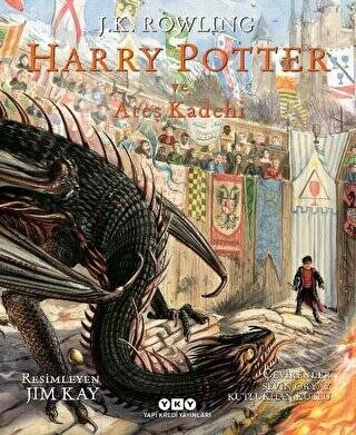 Harry Potter ve Ateş Kadehi 4 Resimli Özel Baskı - 1