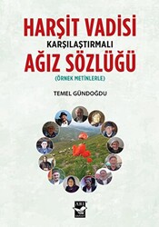 Harşit Vadisi Karşılaştırmalı Ağız Sözlüğü - 1