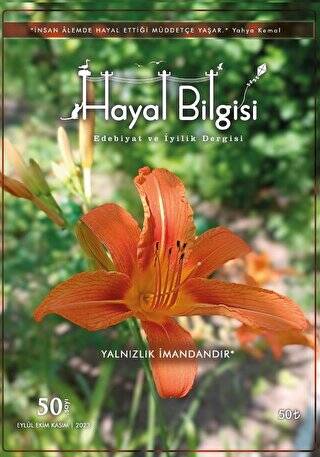 Hayal Bilgisi Dergisi Sayı: 50 - 1