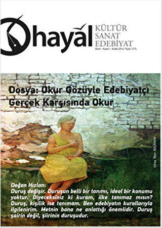 Hayal Kültür Sanat Edebiyat Dergisi Sayı: 59 Ekim-Kasım-Aralık 2016 - 1