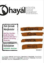 Hayal Kültür Sanat Edebiyat Dergisi Sayı: 67 Ekim - Kasım - Aralık 2018 - 1