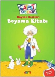 Hayvan Dostları Boyama Kitabı - Çatpat Profesör - 1