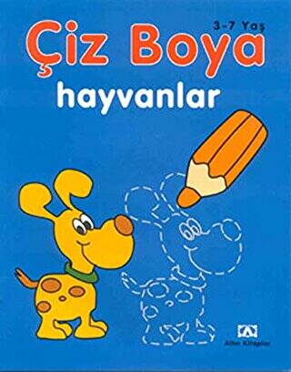 Hayvanlar Çiz Boya - 1