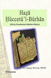 Haza Hüccetü`l-Bürhan - 1