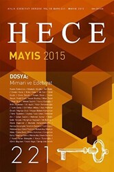 Hece Aylık Edebiyat Dergisi Sayı: 221 - Mayıs 2015 - 1