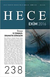 Hece Aylık Edebiyat Dergisi Sayı: 238 - Ekim 2016 - 1