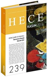 Hece Aylık Edebiyat Dergisi Sayı: 239 - Kasım 2016 - 1