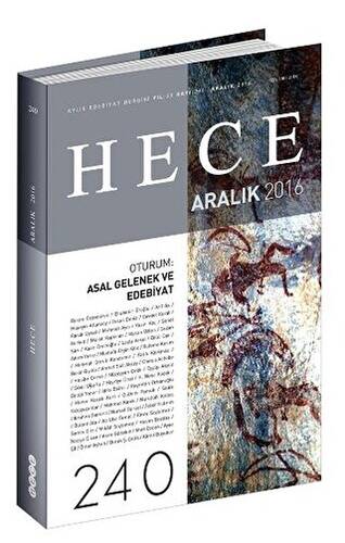 Hece Aylık Edebiyat Dergisi Sayı: 240 - Aralık 2016 - 1