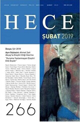 Hece Aylık Edebiyat Dergisi Sayı: 266 Şubat 2019 - 1