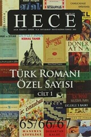 Hece Aylık Edebiyat Dergisi Sayı: 4 - Türk Romanı Özel Sayısı 65-66-67 Cilt: 2 - 1