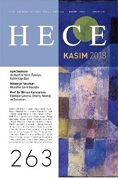 Hece Aylık Edebiyat Dergisi Yıl: 22 Sayı: 263 Kasım 2018 - 1